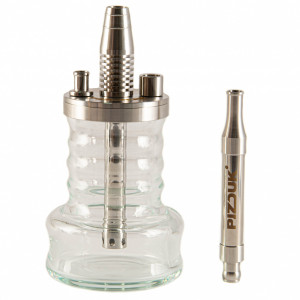 Кальян Pizduk Hookah - LITE Blue-bag (Прозрачная колба) 20см