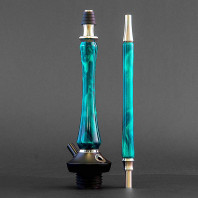 Кальян Union Hookah - Sleek АКРИЛ (Бирюзовый) 50см (Без колбы)