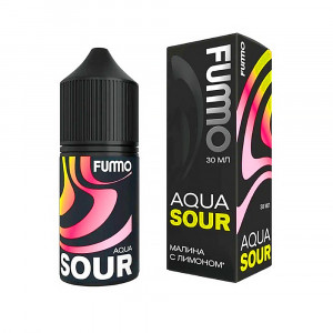 Жидкость Fummo Aqua Sour - Малина с лимоном 30мл 20мг
