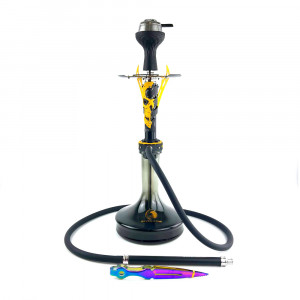 Кальян Seven Star - TH-66 APOCALYPSE 4x4 Yellow 47см (Полный комплект)