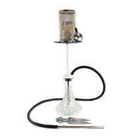 Кальян Izzy - Classic Белый 50см (Полный комлект)