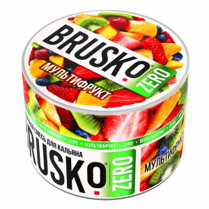 Смесь для кальяна BRUSKO Zero - Мультифрукт 50г