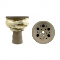 Чаша для кальяна Kolos - Glaze Celeste color 165 (Прямоток)