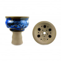 Чаша для кальяна Kolos - Glaze Celeste color 172 (Прямоток)