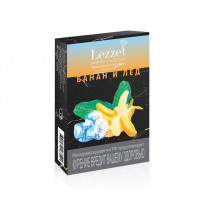 Смесь для кальяна Lezzet - Банан лед (без никотина) 50г