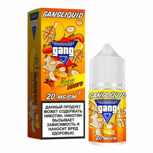 Жидкость GANG - Банан Манго 30мл 20мг