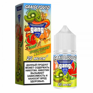 Жидкость GANG - Тропическая Жвачка 30мл 20мг