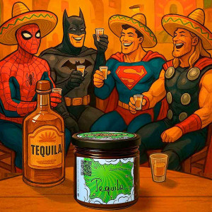 Табак для кальяна Trofimoffs Burley - Tequila (Безаромка) (Лимитка!) 125г