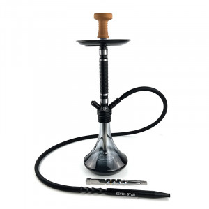 Кальян Seven Star - AM 555A Black (Полный комплект)