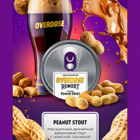Табак для кальяна Overdose - Арахисовый стаут (Peanut staut) 25г