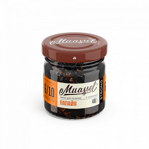 Дымный табак для кальяна,Черный табак для кальяна,Дорогой табак для кальяна,Табак для кальяна оптом,Хиты продаж,Средние табаки,Элитный табак для кальяна,Табак Muassel,Muassel Strong 40г