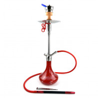 Кальян AMY Deluxe - SS05 Red (Feather Steel)  (Полный комплект)