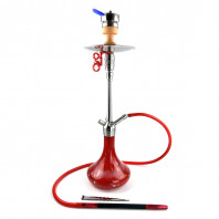 Кальян AMY Deluxe - SS05 Red (Feather Steel)  (Полный комплект)