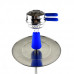 Кальян AMY Deluxe - SS09 Blue (STICK STEEL)  (Полный комплект)