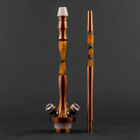 Кальян Union Hookah - Fibonacci PVD (Bronze) 50см (Без колбы)