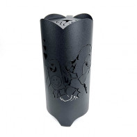 Колпак для кальяна Fire Bowl - Дед Пул Черный