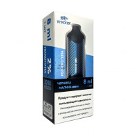 Набор электронных сигарет Attacker K-Two Корпус CИНИЙ + Картридж Черника Малина 3000