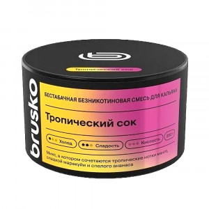 Смесь для кальяна BRUSKO MEDIUM - Тропический сок 250г
