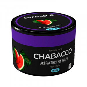 Смесь для кальяна Chabacco MEDIUM 40г - Watermelon Astrakhan (Астраханский арбуз)