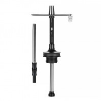 Кальян MISHA - Rebel Jet Black (черный матовый) (без колбы) 35см