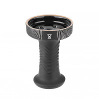 Чаша для кальяна Alpha Bowl - WAWE KILLER (BLACK CENOTE) (Прямоток)