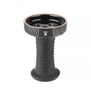 Чаша для кальяна Alpha Bowl - WAWE KILLER (BLACK CENOTE) (Прямоток)