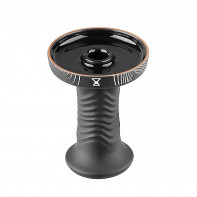 Чаша для кальяна Alpha Bowl - WAWE PHUNNEL (BLACK CENOTE) (Фанел)