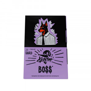 Табак для кальяна Хулиган HARD - BOSS (Цветочный виски) 25г