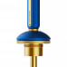 Кальян Alpha Hookah - Echo Gold (Sapphire Blue) 48см (Без колбы)