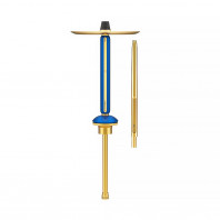 Кальян Alpha Hookah - Echo Gold (Sapphire Blue) 48см (Без колбы)