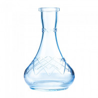 Колба для кальяна Капля Drops Грань 3 Голубой