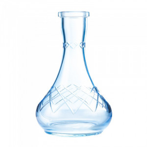 Колба для кальяна Капля Drops Грань 3 Голубой