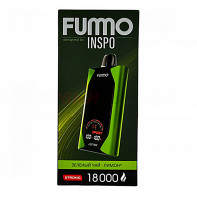 Электронная сигарета FUMMO GTS 18000 - Зеленый чай Лимон