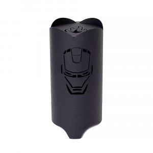 Колпак для кальяна Fire Bowl - Железный человек (Черный) 22см