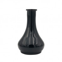 Колба для кальяна капля e.drop со швом Черная 28см