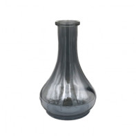 Колба для кальяна капля e.drop со швом Серебро 28см