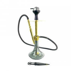 Кальян Seven Star - E-200S Gold Black 57см (Полный комплект)