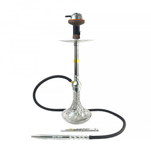 Кальян Seven Star - AM-702 Silver 60см (Полный комплект)