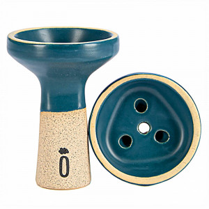 Чаша для кальяна Облако Trio Black - Синий матовый (Прямоток)