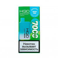 Электронная сигарета HQD Cuvie BAR 7000 - Двойная мята