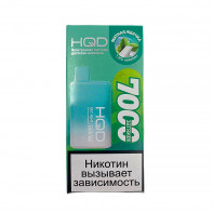 Электронная сигарета HQD Cuvie BAR 7000 - Мятная жвачка