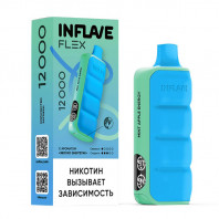 Электронная сигарета INFLAVE FLEX 12000 - Яблоко Энергетик