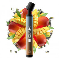 Электронная сигарета SOAK Pods S 2500 - Icy Mango (Ледяное Манго)