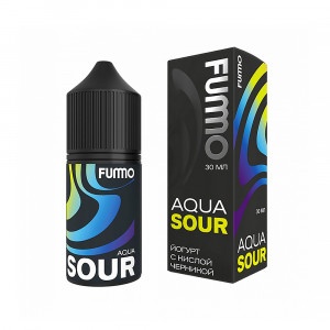Жидкость Fummo Aqua Sour - Йогурт с кислой черникой 30мл 20мг