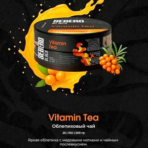 Табак для кальяна Sebero Black - Vitamin Tea (Облепиховый чай) 25г