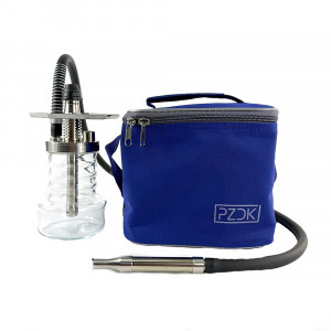Кальян Pizduk Hookah - PRO Blue-bag (Прозрачная колба) 20см