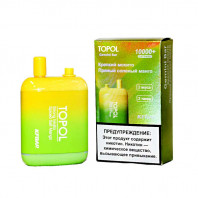 Электронная сигарета TOPOL Gemini Bar 10000 - Крепкий мохито / пряный соленый манго