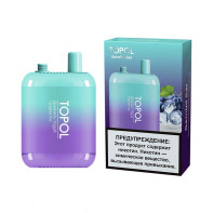 Электронная сигарета TOPOL Gemini Bar 10000 - Черничный йогурт / виноград со льдом