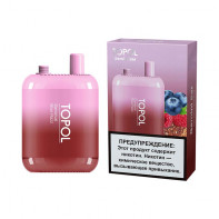 Электронная сигарета TOPOL Gemini Bar 10000 - Ореховый торт / Черника и малина