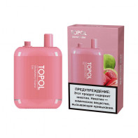 Электронная сигарета TOPOL Gemini Bar 10000 - Клубника гуава со льдом / Мандарин